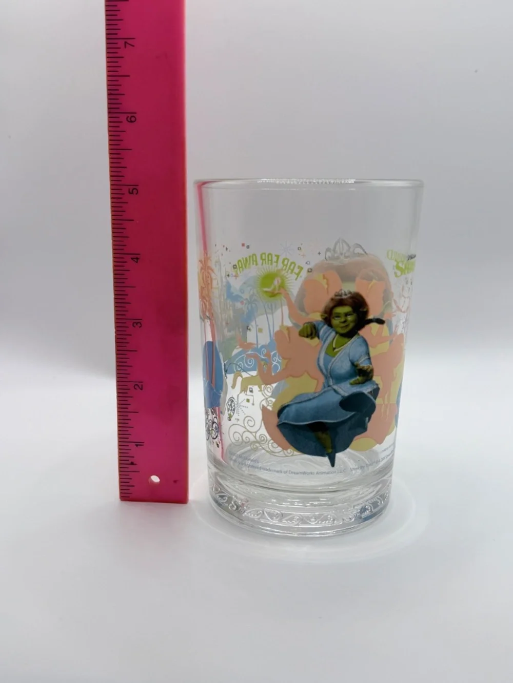 2007 McDonald's Shrek the Third Collector Glass - Princess Fiona DreamWorks